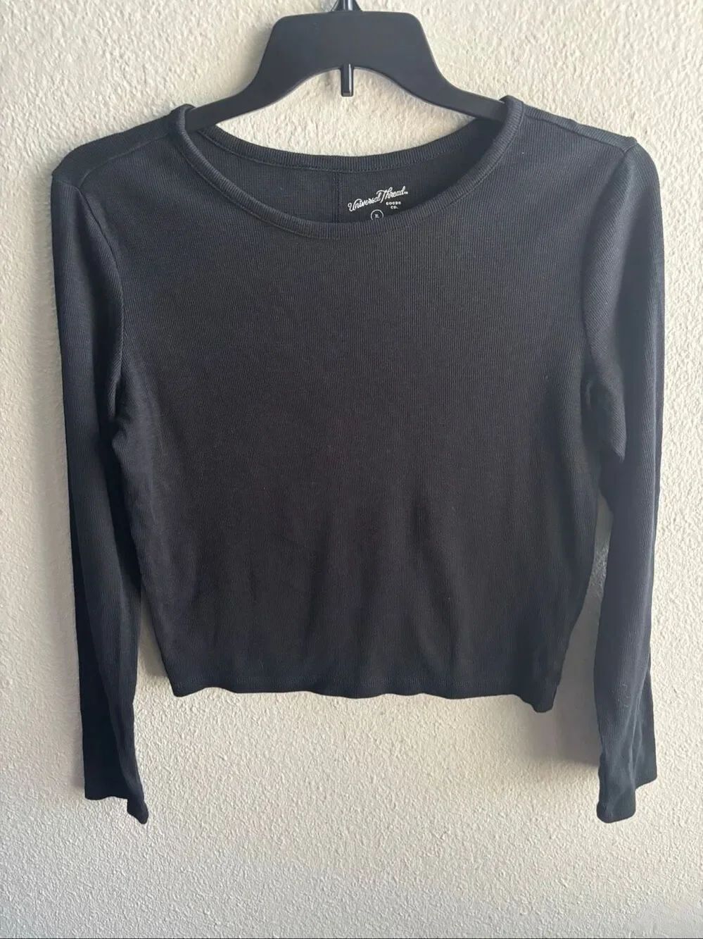❤️Universal Thread Ribbed Long Sleeve Crop Top